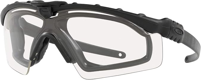 Oakley Man Sunglasses Black Frame, Clear Lenses, 0MM