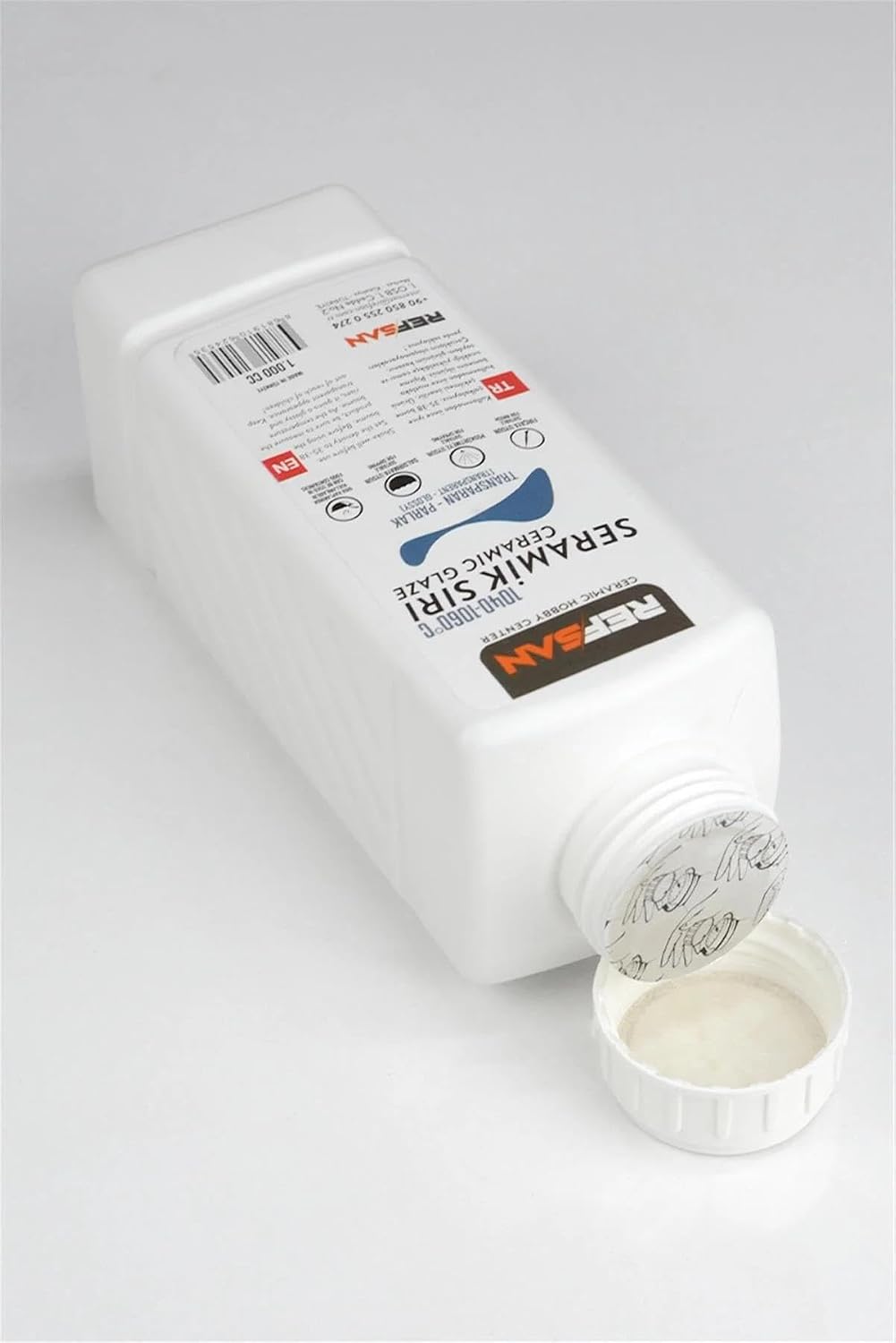 REFSAN Ready Liquid Ceramic Grinder - Transparent Glossy 1050°C 1 kg