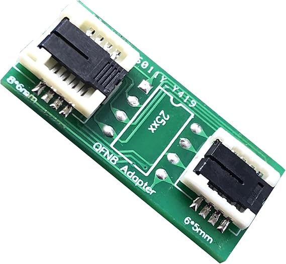 QFN8/WSON8/MLF8/MLP8/DFN8 to DIP8 Socket Adapter for 6x5mm 8x6mm Chips Convenient Chip Programming Solution DFN8 Socket