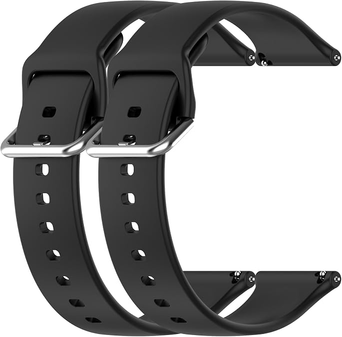 FitTurn [2 Pack Replacement Silicone Wristband Adjustable Accessory Bands Strap for iTech Fusion 3 Watch