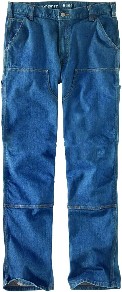 Carhartt Men's Relaxed Straight Rugged Flex Double-Front Denim Logger
