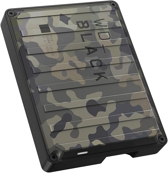 WD_Black P10 Game Drive 5TB External Hard Drive 130MB/s Camo