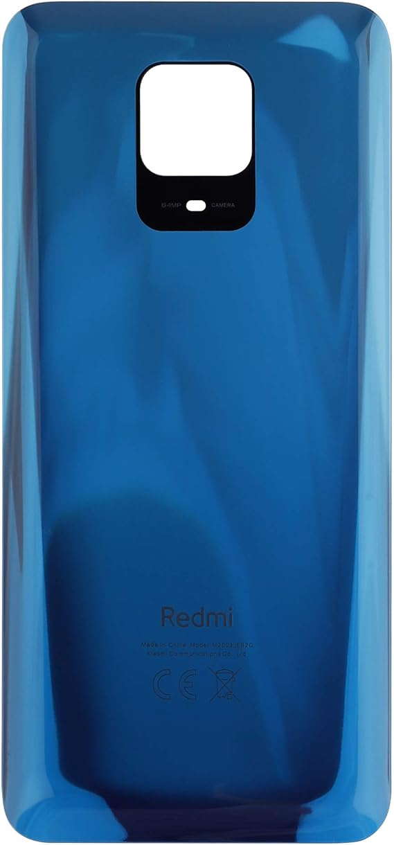 Battery Door Cover Back Cover Kompatibel for Red mi Note 9S M2003J6A1G Blue Akkudeckel