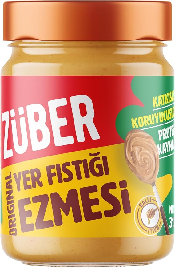 Züber Original YER Fıstık Ezmesi 315 Gr