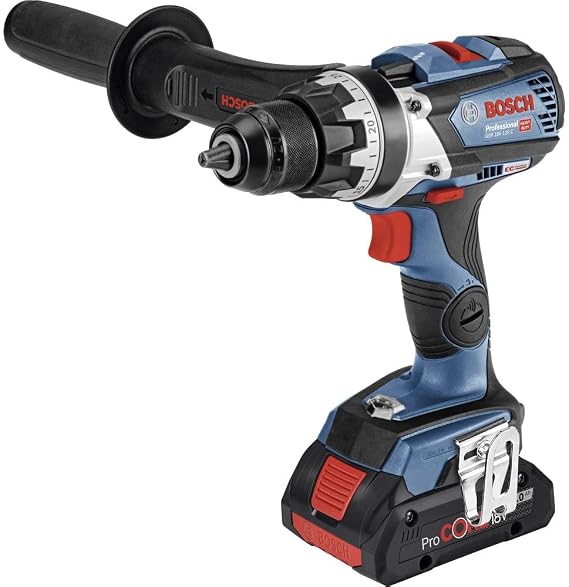 Bosch Professional 18V System Akku Bohrschrauber GSR 18V-110 C (max. Drehmoment: 110 Nm, max. Schrauben-: 12 mm, ohne Akkus und Ladegerat, im Karton)