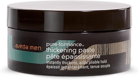 Aveda Men Pure-Formance Thickening Paste | Thickens Hair | Versatile Hold | Natural Finish Hair Styling Paste | 91% Naturally Derived*, 75ml