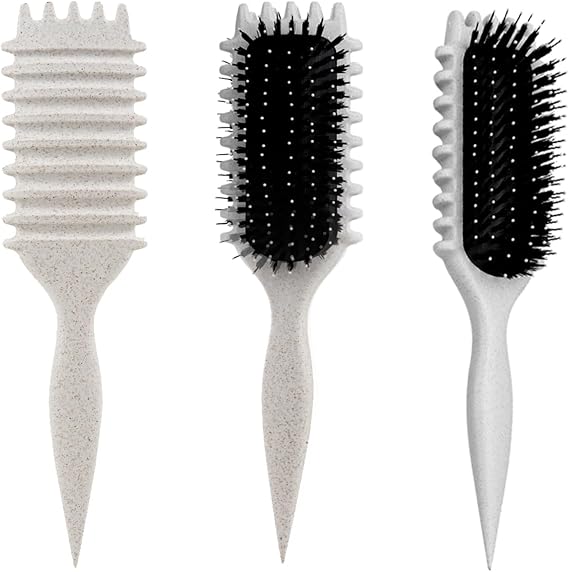 Curly Hair Brush, Curl Brush, Curl Defining Brush for Detangling, Shaping, and Defining Curls for Women and Men, Curly Hair Products