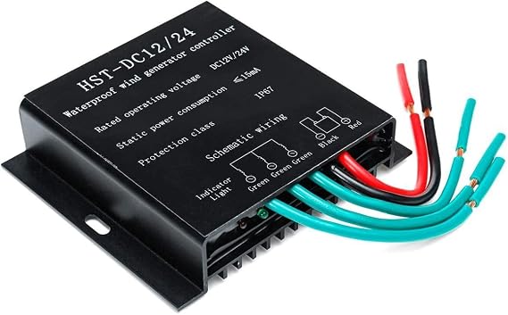 DC Wind Generator Controller 5000W 12V/24V/48V Waterproof Wind Turbine Generator Regulator MPPT Charge Controller