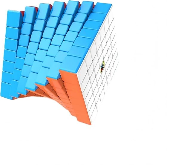 LiangCuber MoYu Meilong 7x7 V2, Speed Cube 7x7x7 Stickerless Upgraded Version Magic Cube for Children and Adults