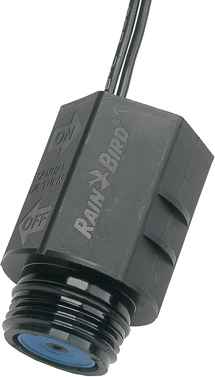 Rain Bird SRKCP/CPF Replacement Solenoid for CP/DV/ASVF/DAS/JTV Series Valves Black