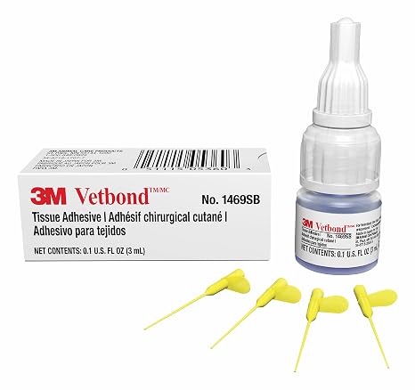 3M Vetbond Vetbond Tissue Adhesive 1469c,Blue