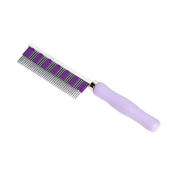 Small Pet Select - Hair Buster Comb for Rabbits, Cats and Dogs, Metal Pet Comb for Shedding and Detangling, Grooming Tool for Small Pets with Long and Short Fur | Metal Grooming Comb, Reduces Shedding & Detangles Fur, For Long & Short Coats, Rabbits, Cats, Dogs & Pets