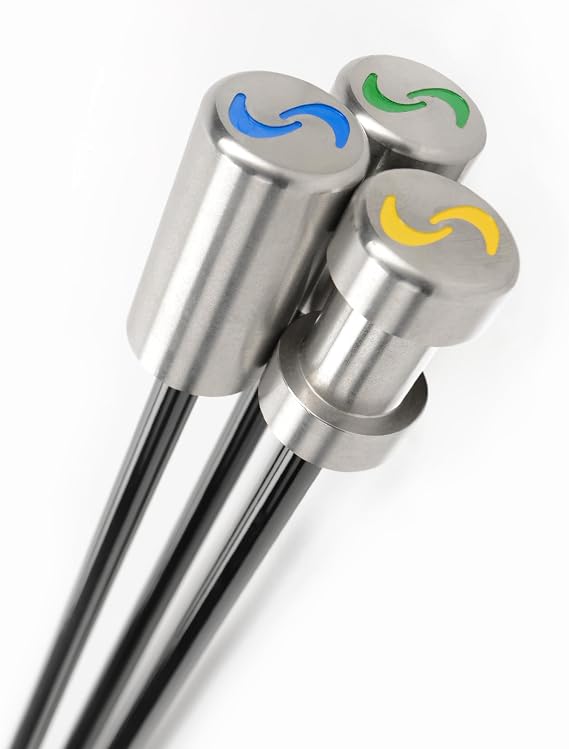SuperSpeed Golf Senior Training System Senior, Yellow, Green, Blue | Gain Swing Speed and Distance | Speed SticksTM Used by Padraig Harrington | App Training Protocols