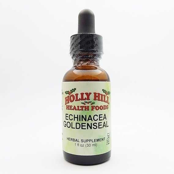 Holly Hill Health Foods, Echinacea & Goldenseal, 1 Ounce