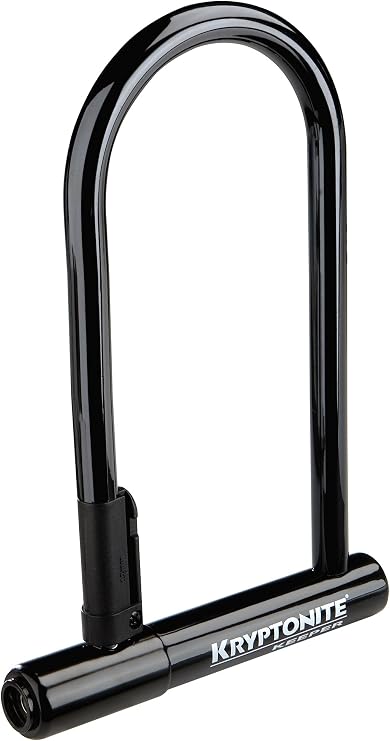 Kryptonite Keeper Long Shackle 12mm U-Lock Bicycle Lock with FlexFrame-U Bracket