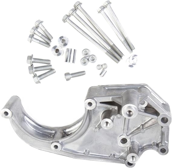 Holley 20-134 LS A/C Accessory Drive Bracket - Fits Sanden SD508 or SD7 Comp.