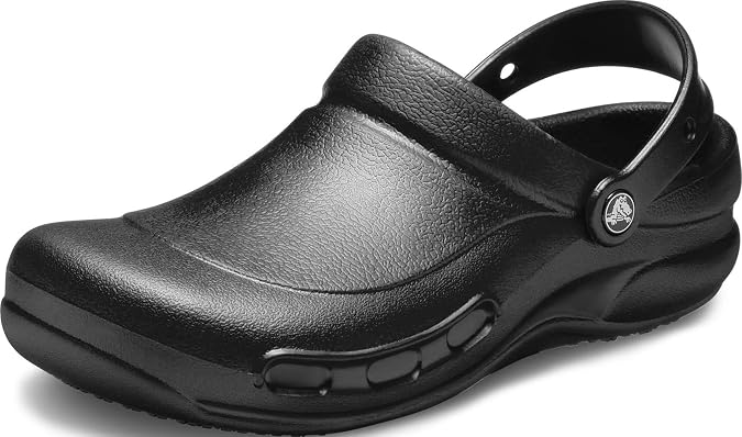Crocs Bistro Work Unisex Clogs Size 11, Color: Black