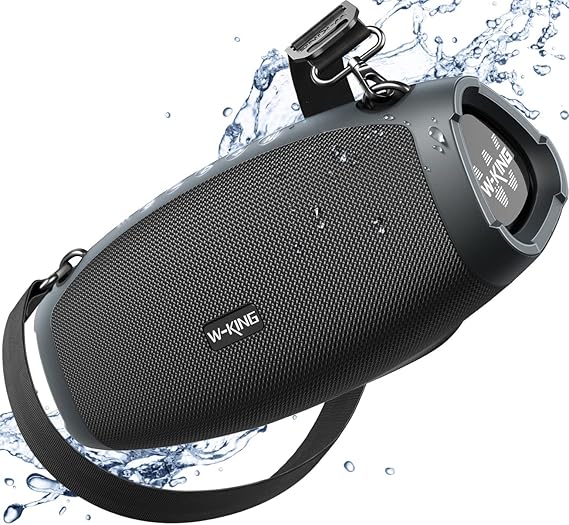 W-KING Bluetooth Speaker, 120W Max Portable Loud Wireless Boombox IPX6