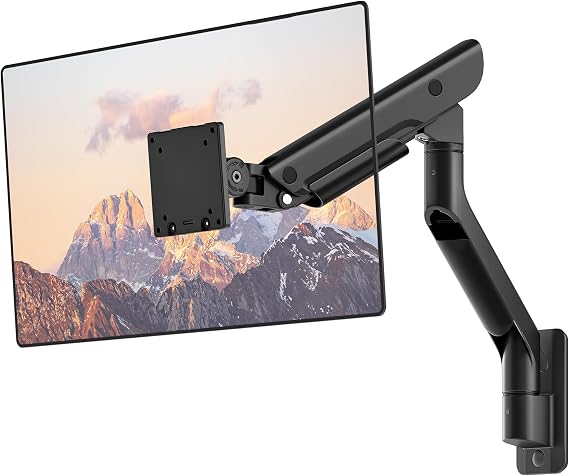 monTEK Monitor Wall Mount for 17-57" Ultrawide, 59.4 lbs, Black
