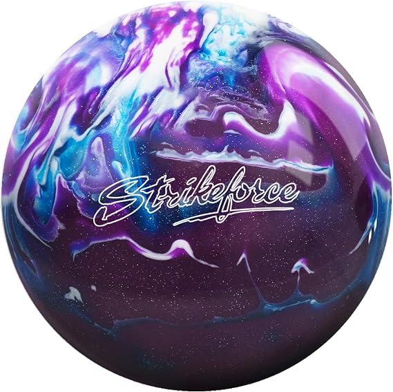 KR Strikeforce Polyester Undrilled Bowling Ball - Available in 6lb, 8-16 lbs, Beginner to Professional Suitable, USBC Approved
