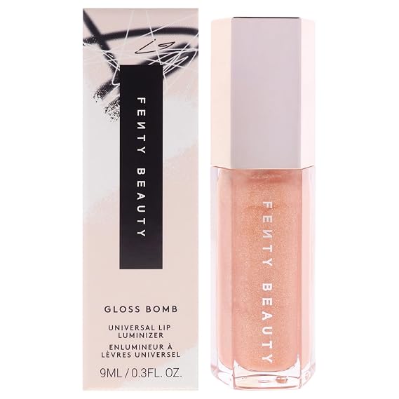 Gloss Bomb Universal Lip Luminizer - 10 Champ Stamp Fantasy by Fenty Beauty for Women - 0.3 oz Lip Gloss