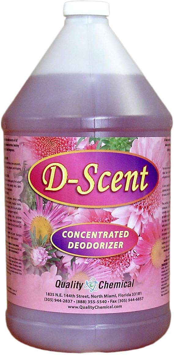 D-Scent Deodorizer - A concentrated malodor counteractant and deodorizer.-1 gallon (128 oz.)
