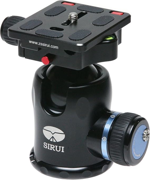 Sirui KX-Series Aluminium Tripod Head incl. TY-Series Quick Release Plate - Black (K-30X)