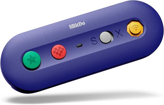8Bitdo Gbros. Wireless Adapter for Switch/Swtich 2 (Works with Wired Gamecube & Classic Edition Controllers)