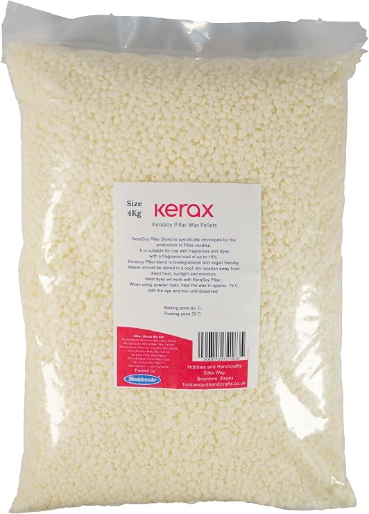 4kg KeraSoy Pillar Wax Pellets
