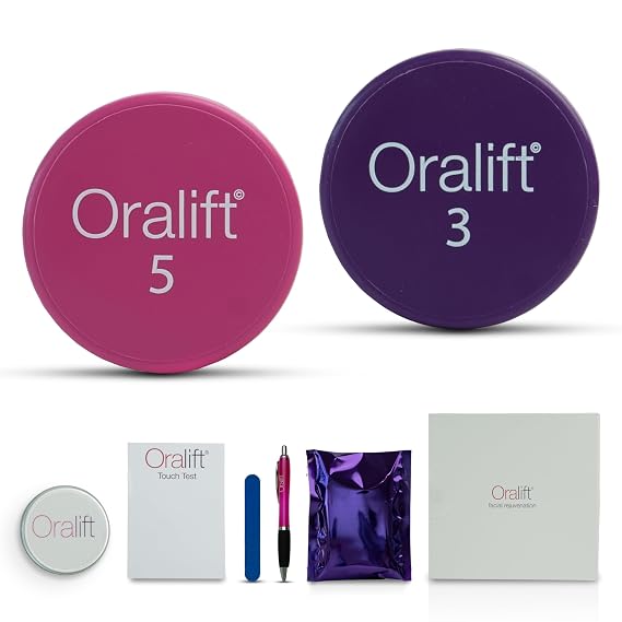 Original: Unlock a Fabulous More Youthful You with Oralift's Patented Natural Beauty Device. Transform Your Appearance Naturally by Wearing This Innovative Mouthguard Like Device.