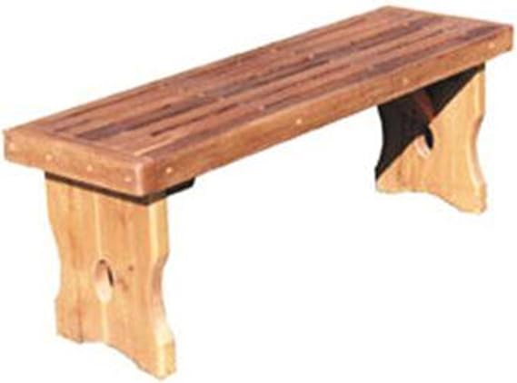 Woodcraft Project Paper Plan To Build Simple Garden Bench - Material Not Included