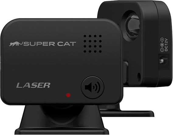 Yupiteru Laser Detector SUPER CAT LS10 Long Distance & Wide Range Detection Spherical Lens Equipped False Alarm Reduction Function