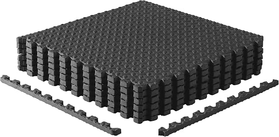 CAP Puzzle Exercise Mats | 3/4 Thick EVA Interlocking Foam Tiles for Home Gym Flooring | Multiple Options
