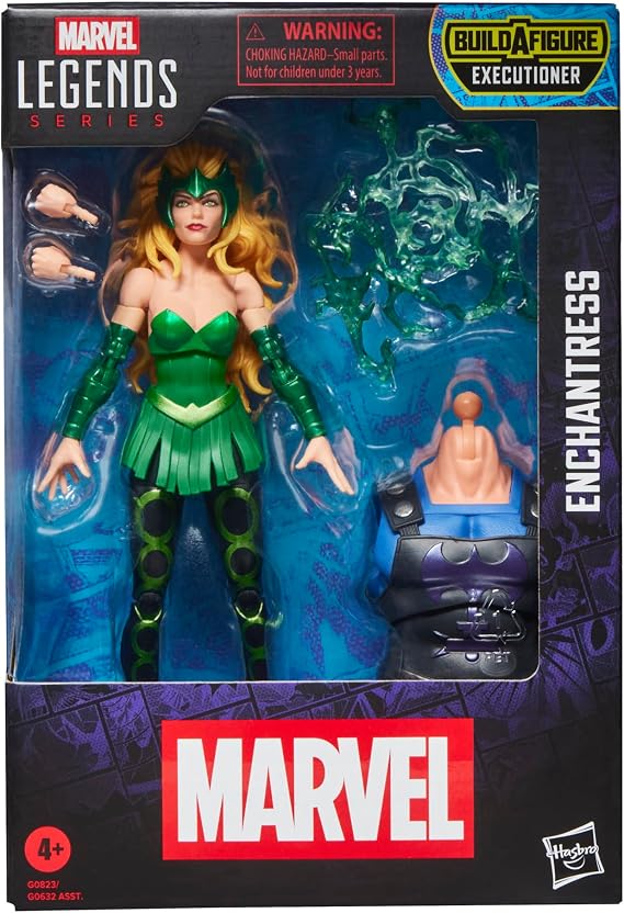 Marvel Legends Serisi Enchantress, Thor Comics Koleksiyonluk 15 cm Ölçekli Aksiyon