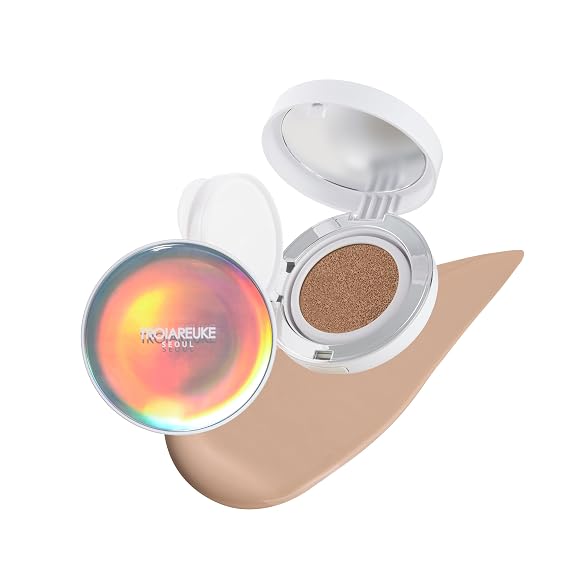 TROIAREUKE Seoul Bridal Cushion Foundation(21,Pink Beige), Korean Cushion