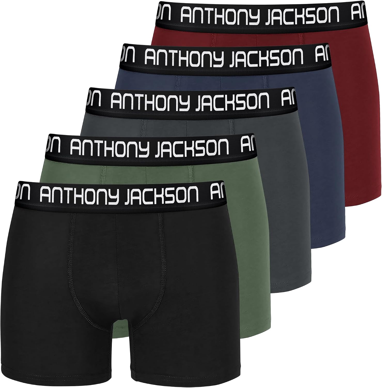 Anthony Jackson Lycra 5 Box Premium Mens Modal Boxer