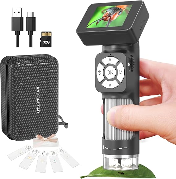 Andonstar AD112 Portable Pocket Microscope Kit