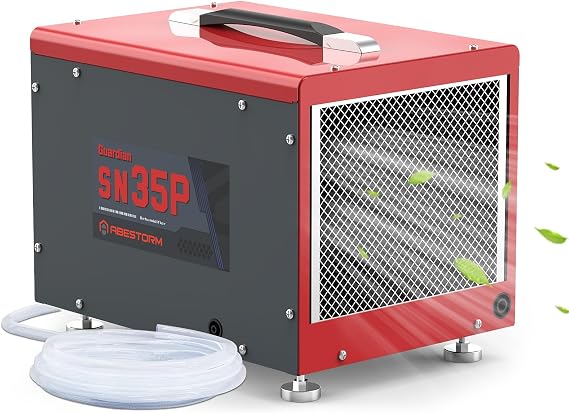 Abestorm 70 PPD Dehumidifier with Pump & Hose for Crawl Space & Basement