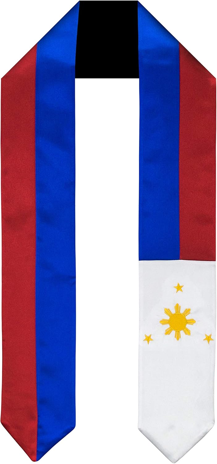 Vision Wear Flag Graduation SashStole South-Eastern Asia International Study Abroad Adult Unisex