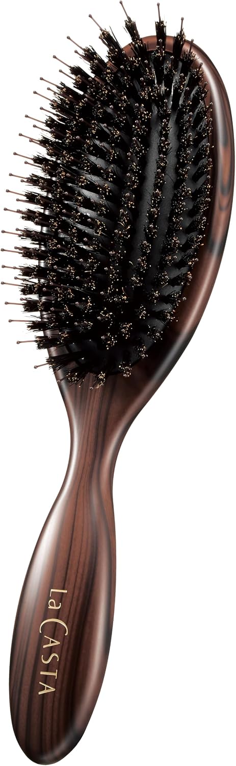 La CASTA ラ・カスタ Head Spa Brush Scalp Massage Anti-Static Hair Brush Hair Care For Daily Use or as a Gift Respect for the Aged Day Birthday Present Gift