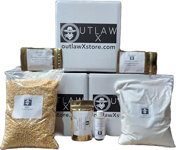 Outlaw X Peach Moonshine Mash Recipe Kit