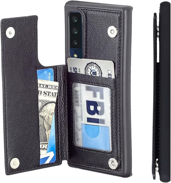 Anrek FUJITSU Arrows NX9 docomo F-52A Case, Notebook-type, Wallet Type, New Type, Waterproof, Shock-absorbing, Lightweight, Multi-functional, Fall Protection, Notebook Type Case Black Arrows nx9