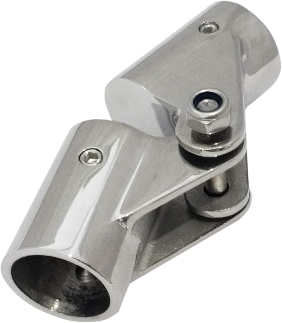 316 Stainless Steel Folding Swivel Connector Fitting for 3/4INCH Boat Hand Rail Tube/Pipe
