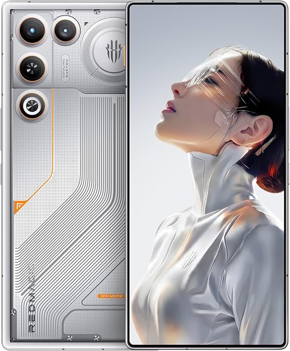 REDMAGIC 11 Air 144Hz Gaming Handy 5G Android Smartphone 16GB RAM+512GB ROM Snapdragon 8 Elite 6.85 OLED Full Bildschirm FHD+ Gaming Telefon 50MP Kamera 80W Ladegerät Dual-SIM Orange