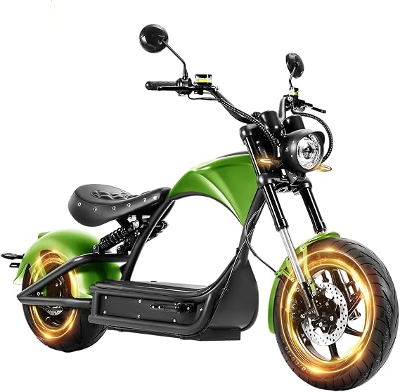 2026 Eahora Peak 6000W M1P Pro 50MPH Electric Motorcycle for Adults 60V 42AH 55Miles Long Range 2 Persons Electric Motocycle Street Legal Dual Hydraulic Mopeds for Commuting/Travel