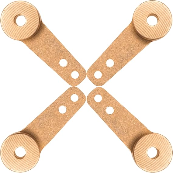 4PCS Aluminum RC Airplane Steering Servo Arm Horn Rocker Arms for RC Quadcopter Fixed Wing Parts (3mm)