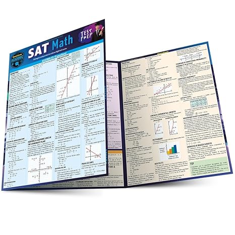 SAT Math Test Prep: a QuickStudy Laminated Reference Guide