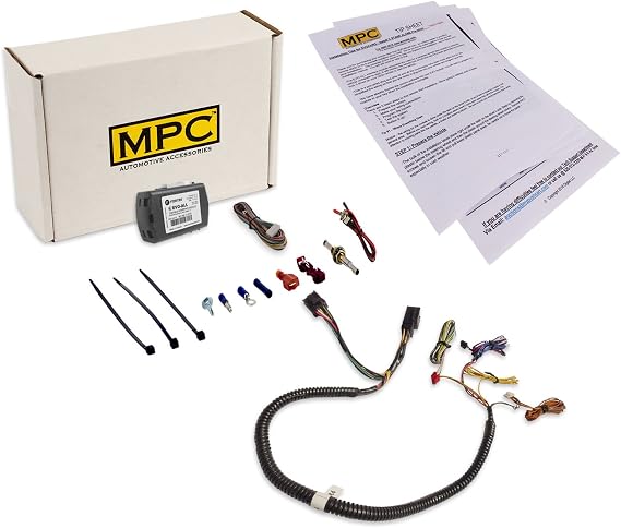 MPC Complete Remote Start Kit Compatible with Dodge Challenger 2011-2014 - Plug & Play - Uses OEM Remotes - Firmware Preloaded