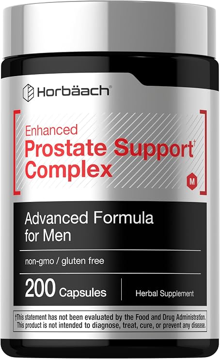 Horbaach Prostate Supplement for Men | 200 Capsules