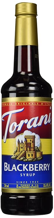 Torani Blackberry Syrup, 750 ml